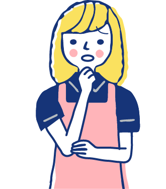 質問する職員様イラスト02
